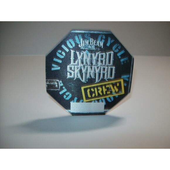 Lynyrd Skynyrd Backstage Pass Vicious Cycle Tour Crew Original Rock Music Gift - Picture 2 of 4